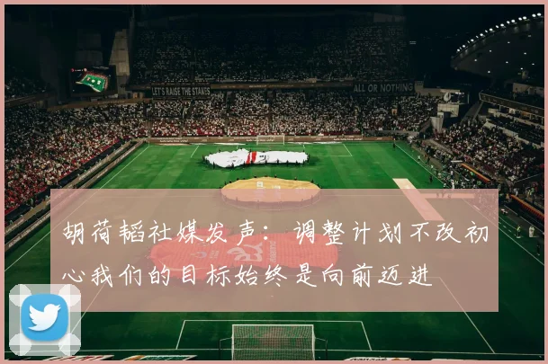 胡荷韬社媒发声:调整计划不改初心我们的目标始终是向前迈进